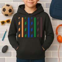 IT Data Cable RJ45 T568B Pinout Funny Data Technician Gift Kids Hoodie