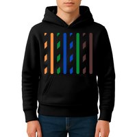 IT Data Cable RJ45 T568B Pinout Funny Data Technician Gift Kids Hoodie