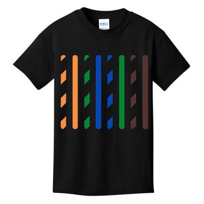 IT Data Cable RJ45 T568B Pinout Funny Data Technician Gift Kids T-Shirt