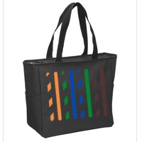 IT Data Cable RJ45 T568B Pinout Funny Data Technician Gift Zip Tote Bag