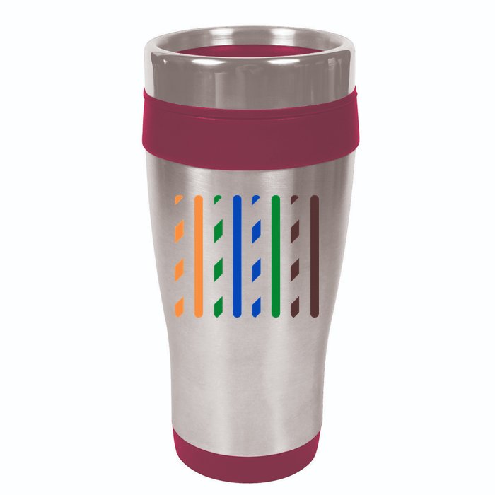 IT Data Cable RJ45 T568B Pinout Funny Data Technician Gift 16oz Travel Tumbler