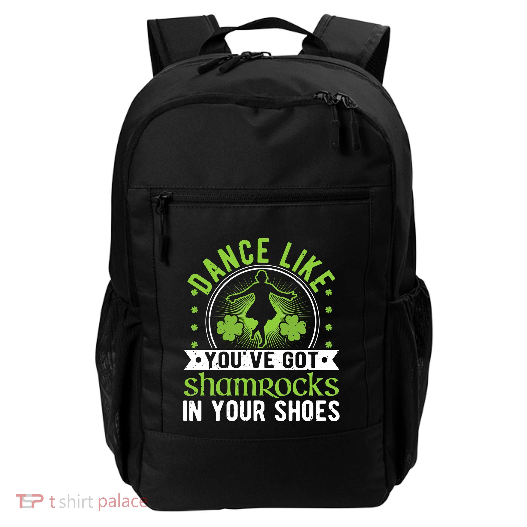 Irish Dance Costume Feis And Shamrock Ireland Irish Dancing Funny Gift Daily Commute Backpack