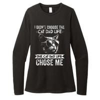 I Didnt Choose The Cat Dad Life The Cat Dad Life Chose Me Womens CVC Long Sleeve Shirt