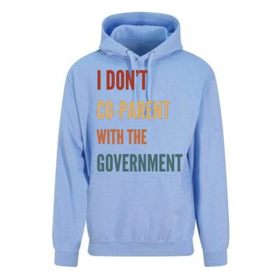 I DonT Coparent With The Government Unisex Surf Hoodie