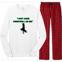 I DonT Cause Commotions I Am One. Long Sleeve Pajama Set