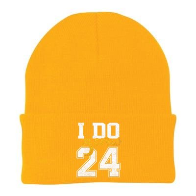 I Do Crew Bride 2024 Squad Bridal Party Bachelorette Shower  Knit Cap Winter Beanie