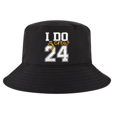 I Do Crew Bride 2024 Squad Bridal Party Bachelorette Shower  Cool Comfort Performance Bucket Hat