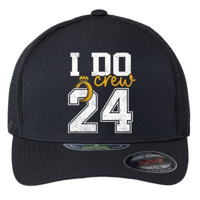 I Do Crew Bride 2024 Squad Bridal Party Bachelorette Shower  Flexfit Unipanel Trucker Cap