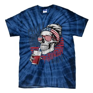 Independence Day Chill The Fourth Out Tie-Dye T-Shirt