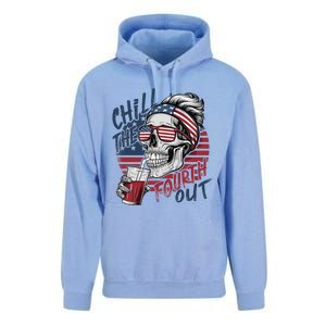 Independence Day Chill The Fourth Out Unisex Surf Hoodie