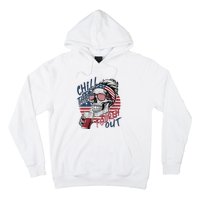 Independence Day Chill The Fourth Out Hoodie