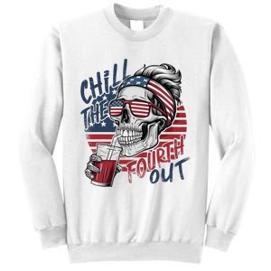 Independence Day Chill The Fourth Out Sweatshirt