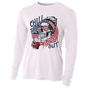 Independence Day Chill The Fourth Out Cooling Performance Long Sleeve Crew