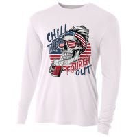 Independence Day Chill The Fourth Out Cooling Performance Long Sleeve Crew