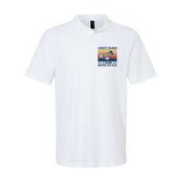 I DonT Crash I Stop With Style Bicycle Funny Polo