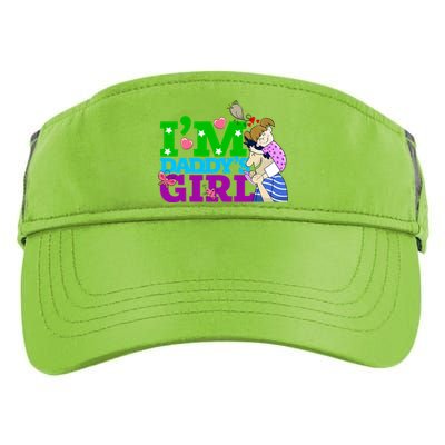 Im Daddys Cool Gift I Love You Dad Daddy Daughter Gift Adult Drive Performance Visor