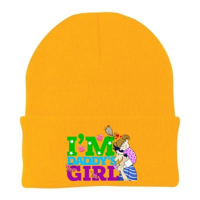 Im Daddys Cool Gift I Love You Dad Daddy Daughter Gift Knit Cap Winter Beanie