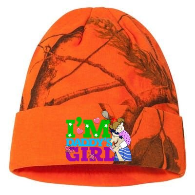 Im Daddys Cool Gift I Love You Dad Daddy Daughter Gift Kati Licensed 12" Camo Beanie