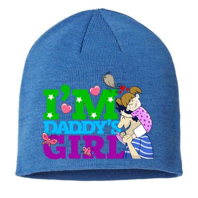 Im Daddys Cool Gift I Love You Dad Daddy Daughter Gift Sustainable Beanie