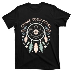 Inspirational Dream Catcher With Stars T-Shirt