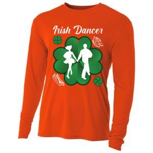 Irish Dancer Couple Ireland Tap Dancing Gift Cooling Performance Long Sleeve Crew