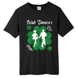 Irish Dancer Couple Ireland Tap Dancing Gift Tall Fusion ChromaSoft Performance T-Shirt