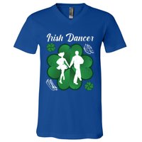 Irish Dancer Couple Ireland Tap Dancing Gift V-Neck T-Shirt