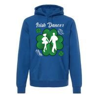 Irish Dancer Couple Ireland Tap Dancing Gift Premium Hoodie