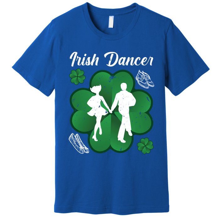 Irish Dancer Couple Ireland Tap Dancing Gift Premium T-Shirt