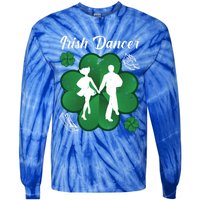 Irish Dancer Couple Ireland Tap Dancing Gift Tie-Dye Long Sleeve Shirt