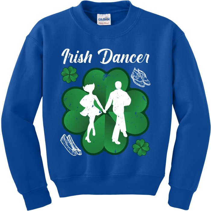 Irish Dancer Couple Ireland Tap Dancing Gift Kids Sweatshirt