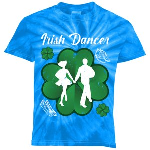 Irish Dancer Couple Ireland Tap Dancing Gift Kids Tie-Dye T-Shirt