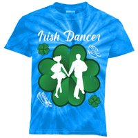 Irish Dancer Couple Ireland Tap Dancing Gift Kids Tie-Dye T-Shirt