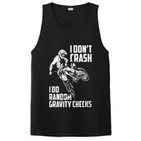I Dont Crash I Do Random Gravity Checks Funny Motocross PosiCharge Competitor Tank