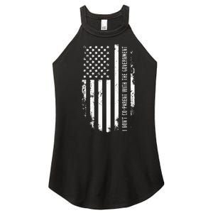 I Don’t Coparent With The Government Women's Perfect Tri Rocker Tank