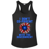 I Don't Co Parent With The Government Ladies PosiCharge Competitor Racerback Tank