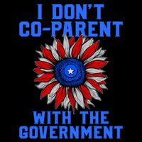 I Don't Co Parent With The Government Ladies PosiCharge Competitor Racerback Tank