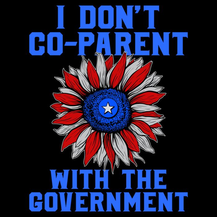 I Don't Co Parent With The Government Ladies PosiCharge Competitor Racerback Tank