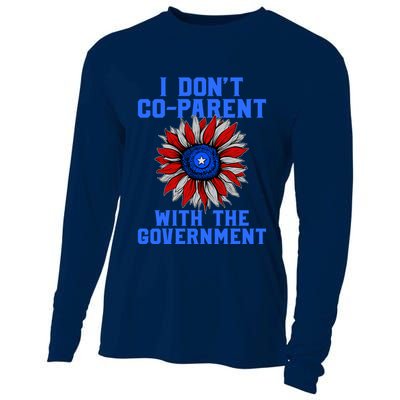 I Don't Co Parent With The Government Cooling Performance Long Sleeve Crew