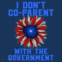 I Don't Co Parent With The Government Youth Performance Sprint T-Shirt