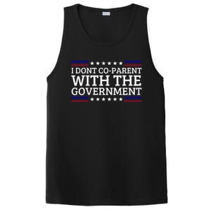 I Dont CoParent With The Government Funny Political PosiCharge Competitor Tank