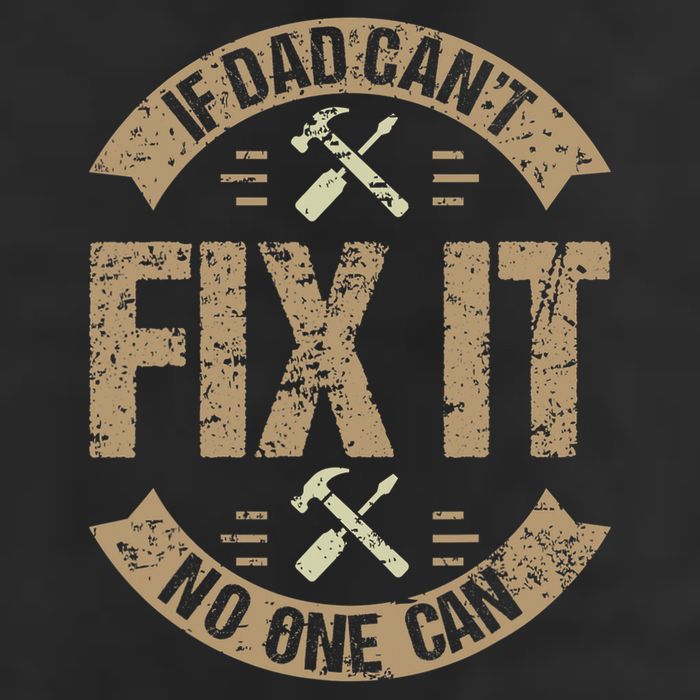 If Dad Cant Fix It No One Can Funny Mechanic & Engineer Cool Comfort Performance Bucket Hat