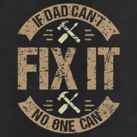 If Dad Cant Fix It No One Can Funny Mechanic & Engineer Beanie