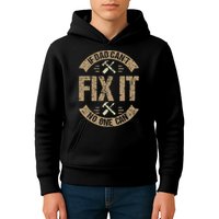 If Dad Cant Fix It No One Can Funny Mechanic & Engineer Kids Hoodie