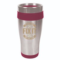 If Dad Cant Fix It No One Can Funny Mechanic & Engineer 16oz Travel Tumbler