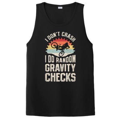 I Don't Crash I Do Random Gravity Checks Mountain Biking Great Gift PosiCharge Competitor Tank