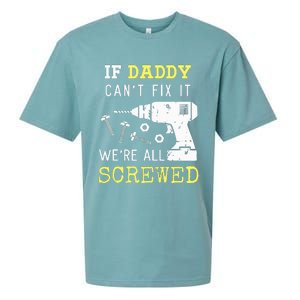 If Dad Can't Fix It We're All Screwed Sueded Cloud Jersey T-Shirt