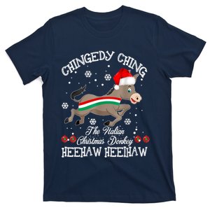 Italian Donkey Christmas T-Shirt