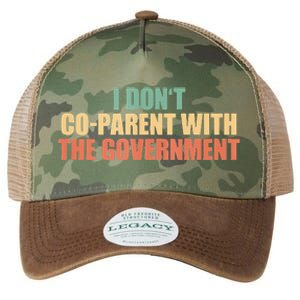 I Don’t Coparent With The Governmen I Dont Co Parent Legacy Tie Dye Trucker Hat