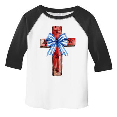 Independence Day Christian 4th Of July Toddler Fine Jersey T-Shirt